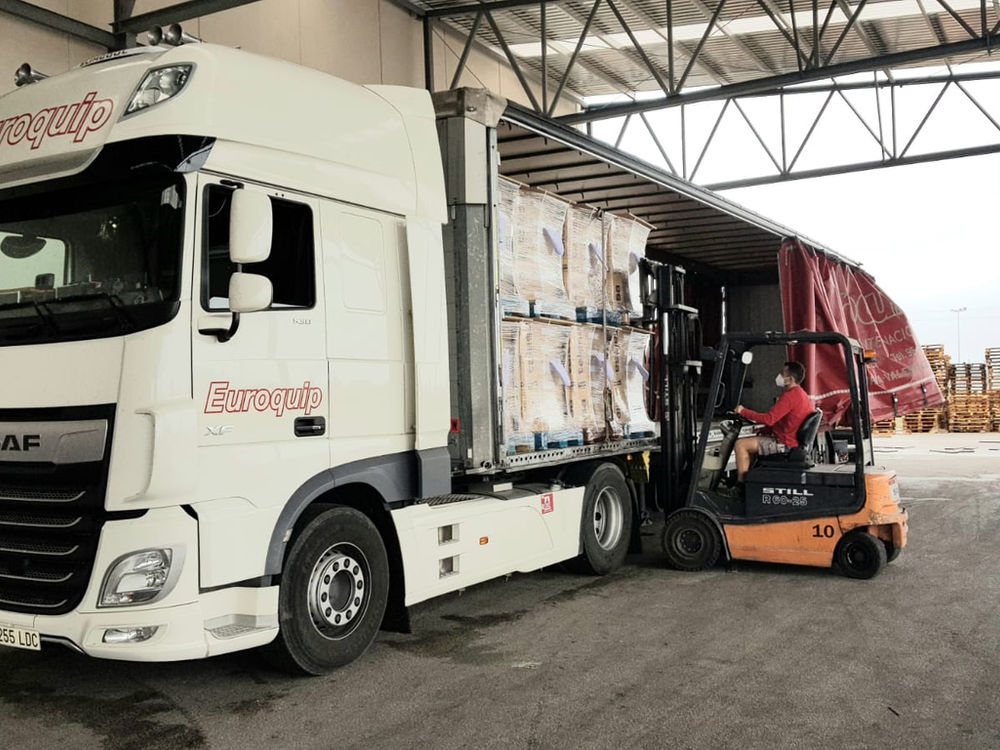 Opération logistique TRANSEUROQUIP